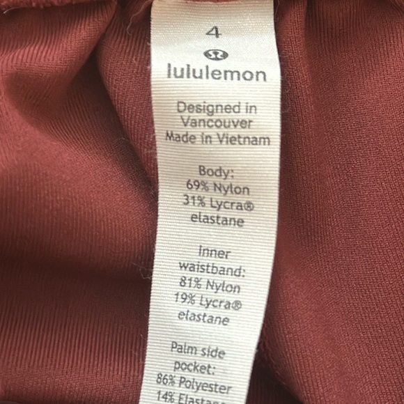 Lululemon 4 Keep Moving Pant 7/8 High-Rise Savannah, great pre owned condition - Picture 5 of 13
